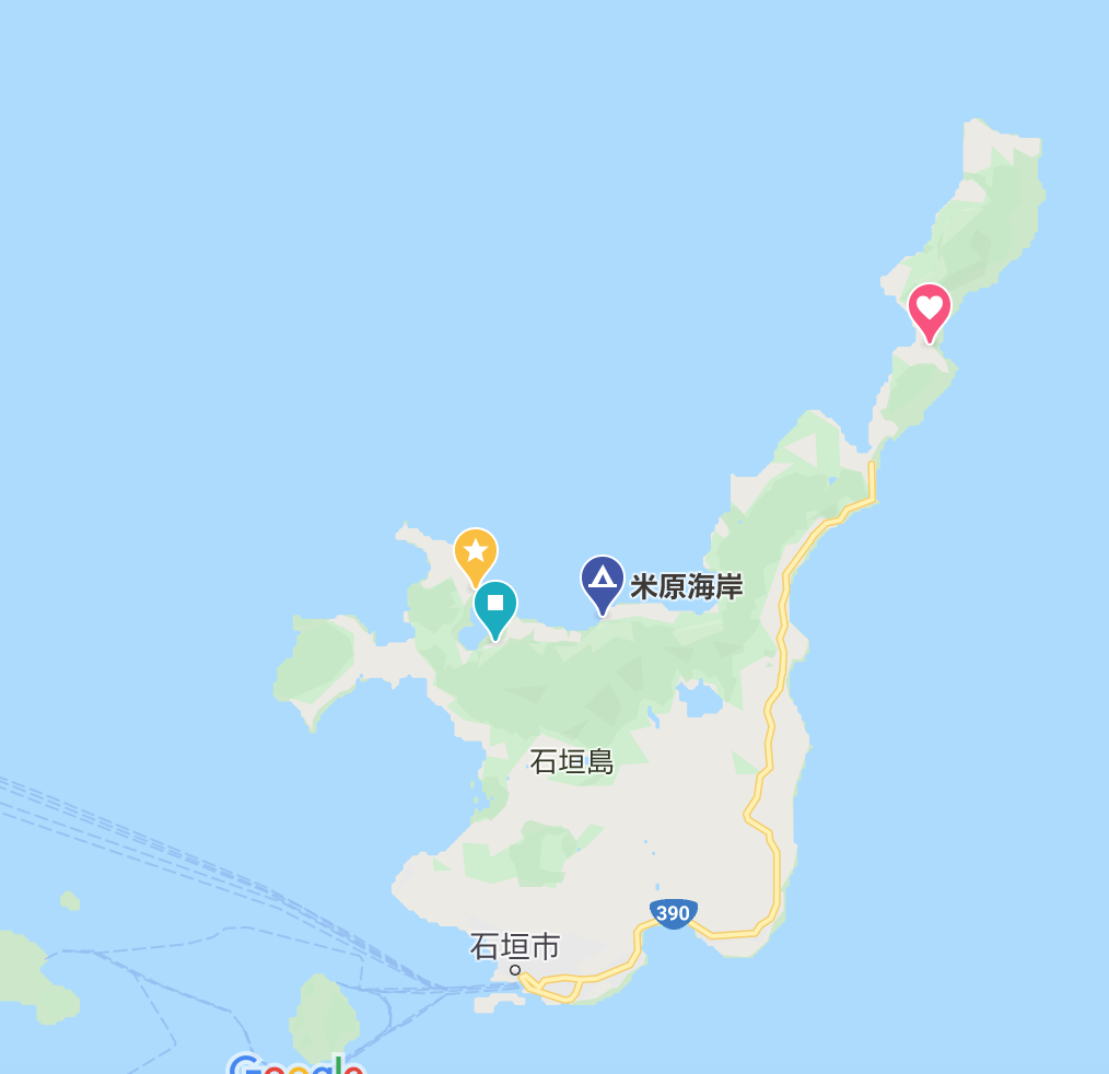石垣島でシュノーケリング人気定番の米原ビーチ